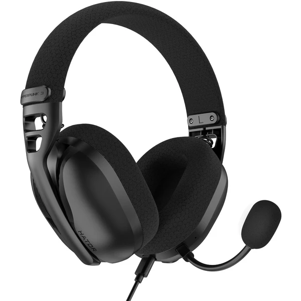 HATOR HYPERPUNK 3 USB headset černý - Sluchátka - Obrázek HAAE000J01