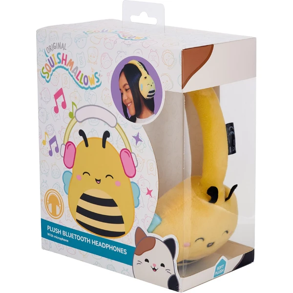 Lazerbuilt bezdrátová sluchátka Squishmallows - Sunny (plyšová) - Sluchátka - Obrázek HABG000K01