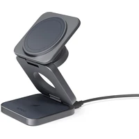 Epico UltraBase EF30 3v1 skládací Mag+ bezdrátový nabíjecí stojánek vesmírně šedý - Nabíječky