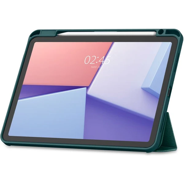 Spigen Urban Fit pouzdro iPad Air 11" (2024/2025/2026) půlnočně zelené - Pouzdra - Obrázek HAE5000O01