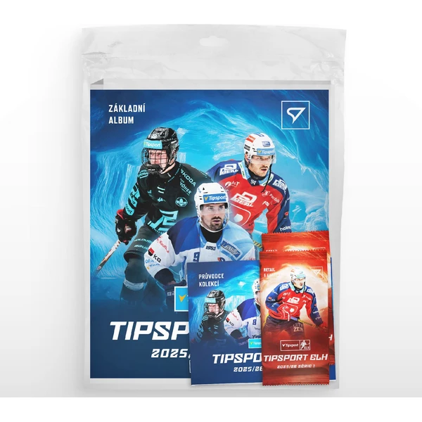 Hokejové karty SportZoo Tipsport ELH 2025/26 1. série Startovací balíček - Hokejové karty - Obrázek HAJM000K01