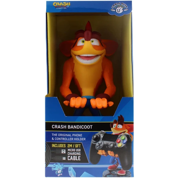 EXG Cable Guys Crash Bandicoot - Crash - Figurky - Obrázek HAM3G00101