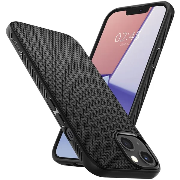Spigen Liquid Air kryt iPhone 13 černý - Pouzdra - Obrázek HB3Z000501