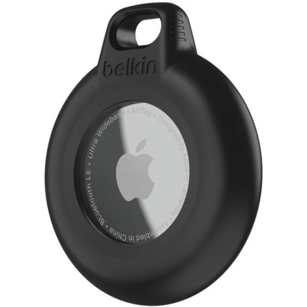 Belkin Secure Waterproof vodotěsné pouzdro na AirTag s kroužkem černé (4-pack) - Pouzdra - Obrázek HBCF000O01
