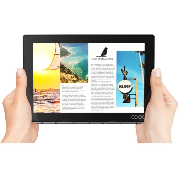 Lenovo Yoga Book 64GB Wi-Fi Windows 10 Pro černá - 2v1 notebooky - Obrázek HBEH000101