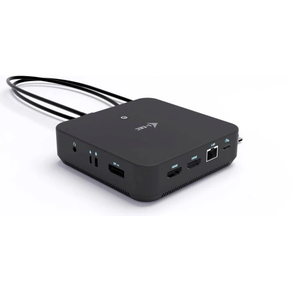 i-tec USB-C DP Dual HDMI dokovací stanice  - Dokovací stanice - Obrázek HBLK000K01