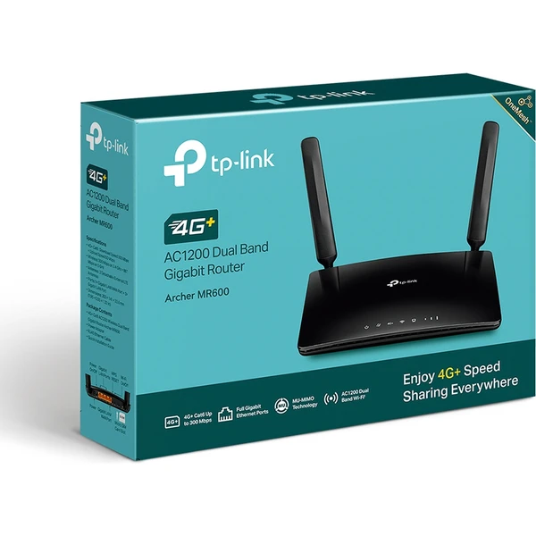TP-Link Archer MR600 Wi-Fi 5 router černý - Routery - Obrázek HBQFF00101