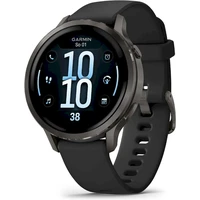 Garmin Venu 4 (41 mm) Slate / Černý silikonový řemínek - Chytré hodinky