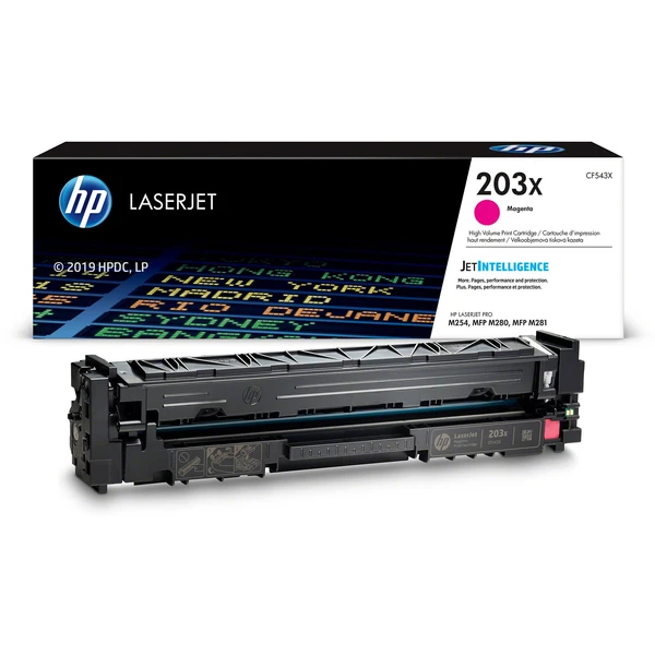 HP CF543X č. 203X Purpurová originální - Tonery - Obrázek HCXUF00101