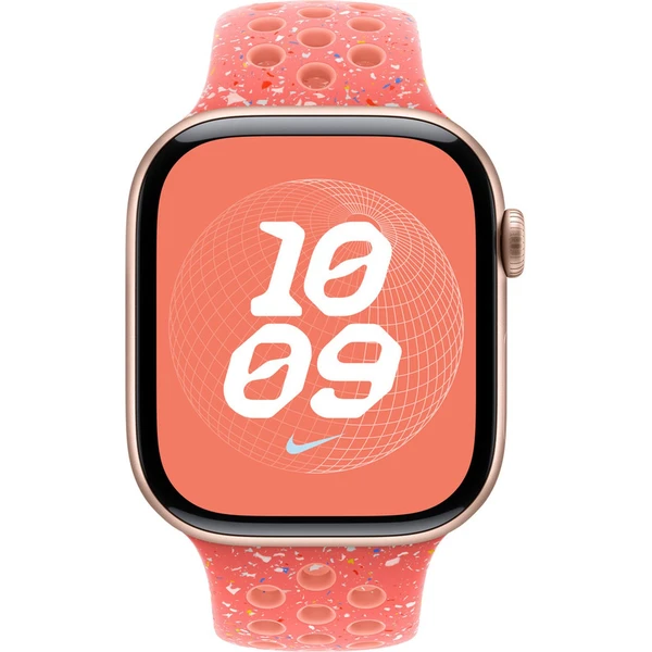 Apple Watch 49/46/45/44mm žhavě oranžový sportovní řemínek Nike S/M - Řemínky - Obrázek HDR7000K01