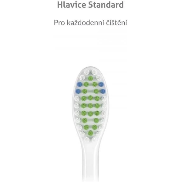 TrueLife SonicBrush UV Heads White Standard 8 Pack - Zubní kartáčky - Obrázek HDTG300401