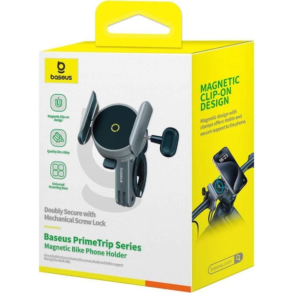 Baseus PrimeTrip držák na kolo magnetický černý - Držáky - Obrázek HE9R000K01