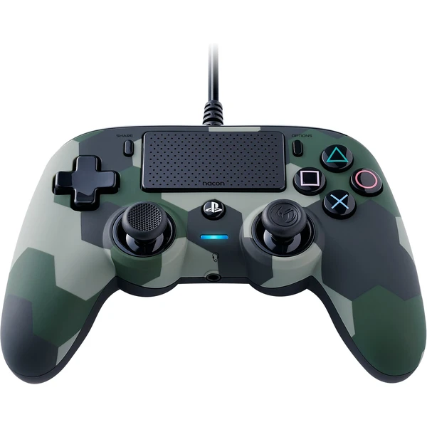 Nacon Gamepad Compact Controller Camo Green (PS4) - Herní ovladače - Obrázek HEOI100201