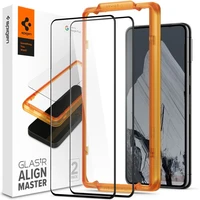 Spigen Glass tR AlignMaster tvrzené sklo Google Pixel 8 Pro (2-pack) - Ochranné folie a skla
