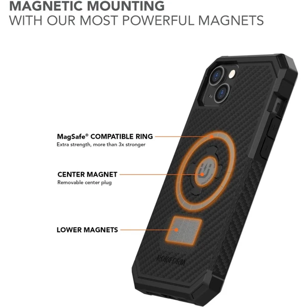 Rokform Rugged Case ochranné pouzdro pro Apple iPhone 14 Plus černé - Pouzdra - Obrázek HFMH100501