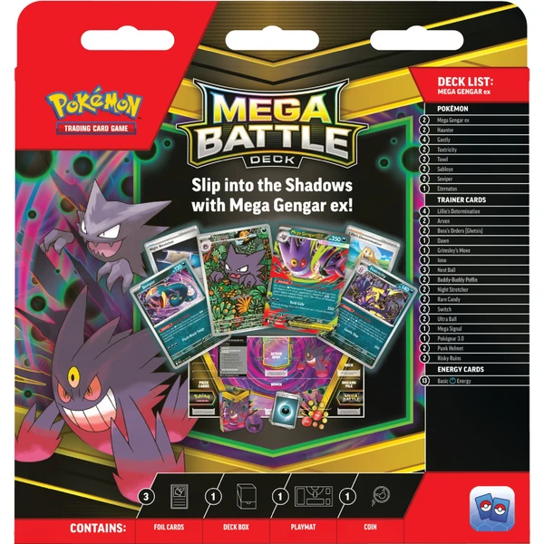 Pokémon TCG: Mega Battle Deck - Gengar ex & Diancie ex - Pokémon karty - Obrázek HFPK000K01