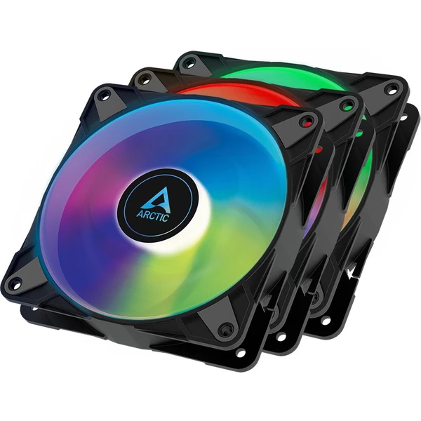 Arctic P12 PWM PST ARGB (3x) - Ventilátory pro PC - Hlavní obrázek