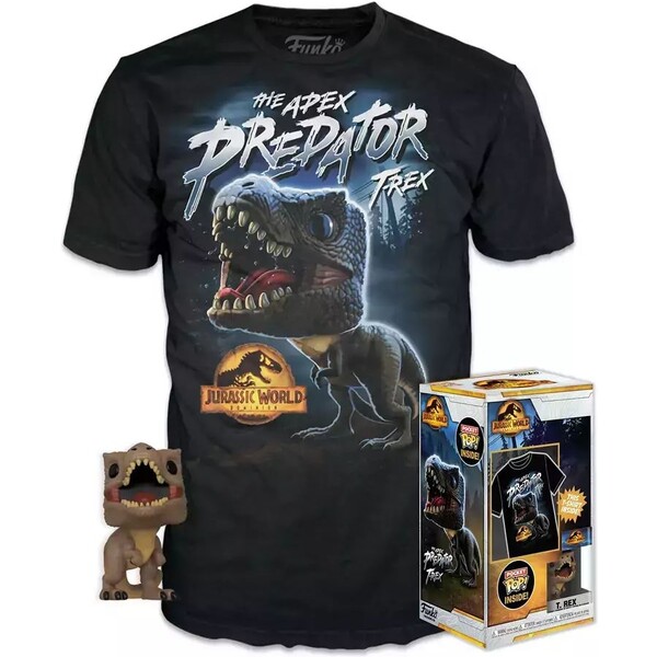 Funko Pocket POP! & Tee: Arcadia- Trex M