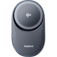 Baseus PrimeTrip VC1 Pro držák do auta s bezdrátovým nabíjením Qi2 do ventilační mřížky černý - Držáky