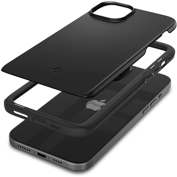 Spigen Thin Fit kryt iPhone 15 černý - Pouzdra - Obrázek HGU8000601