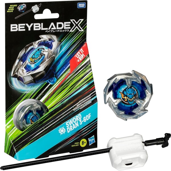 Beyblade X Sword Dran 3-60F Starter Pack Set Vícebarevná