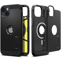 Spigen Tough Armor Mag kryt iPhone 14 černý - Pouzdra