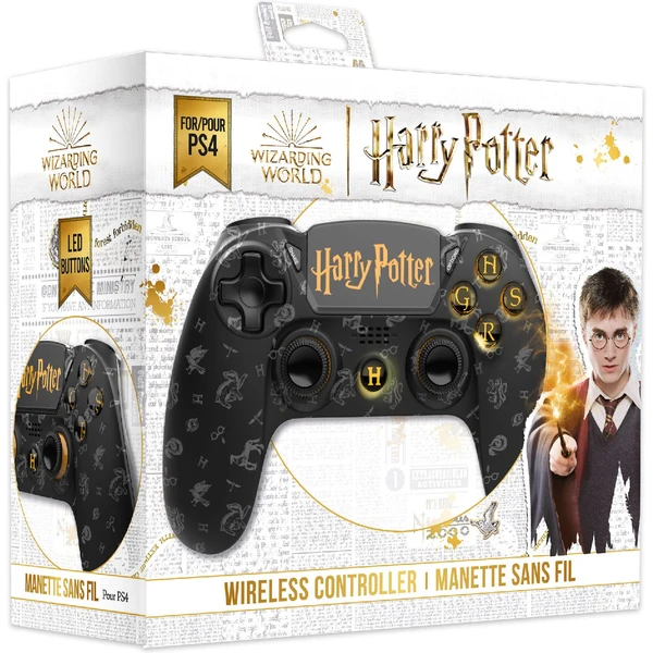 Freaks and Geeks herní ovladač s motivem Harry Potter – Logo (PS4) - Herní ovladače - Obrázek HI92G00101