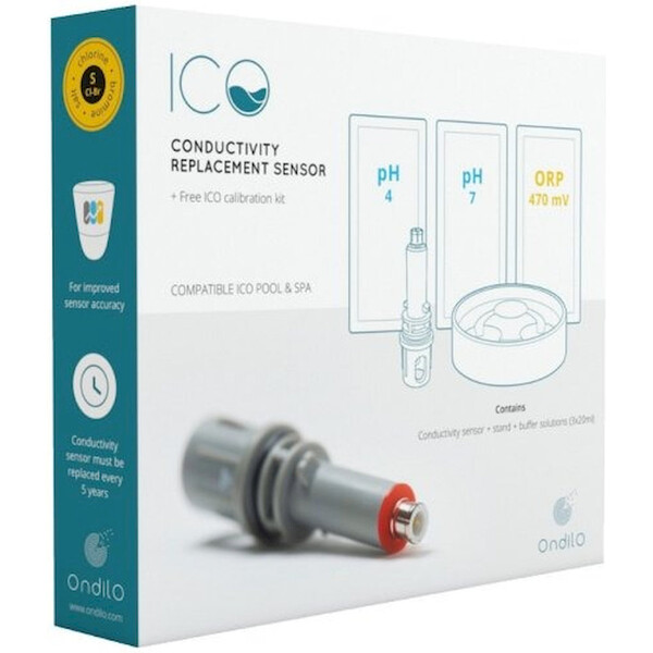 ONDILO ICO náhradní Vodivost sensor šedý + kalibrační sada Šedá