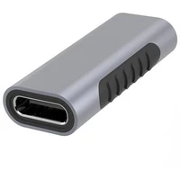 PremiumCord USB-C/USB-C redukce stříbrná - Kabely a redukce