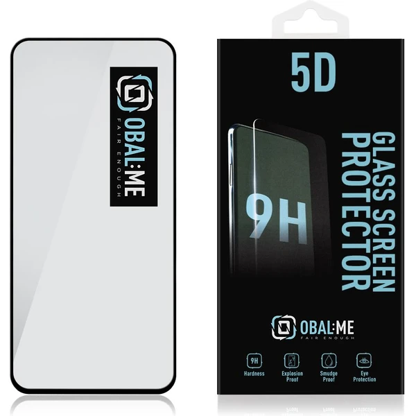 OBAL:ME 5D Tvrzené Sklo pro Samsung Galaxy A55 5G černé - Ochranné folie a skla - Obrázek HJX3000P01