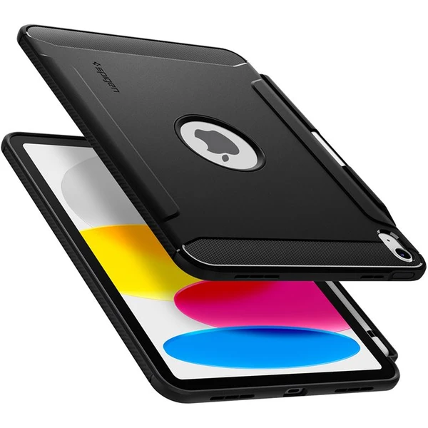 Spigen Rugged Armor zadní kryt iPad 10.9" (2022)/iPad 11" (2025) černý - Pouzdra - Obrázek HL75000J01