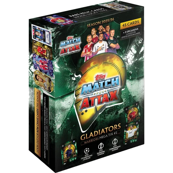 Fotbalové karty Topps UCC Match Attax 2025/26 Mega Tin - Fotbalové karty - Obrázek HLDJ000K01