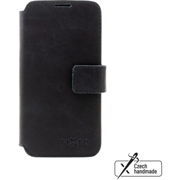 FIXED ProFit kožené pouzdro Apple iPhone 15 černé