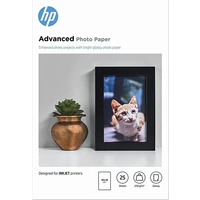 HP Lesklý fotografický papír 25 listů 10 x 15 cm - Fotopapíry
