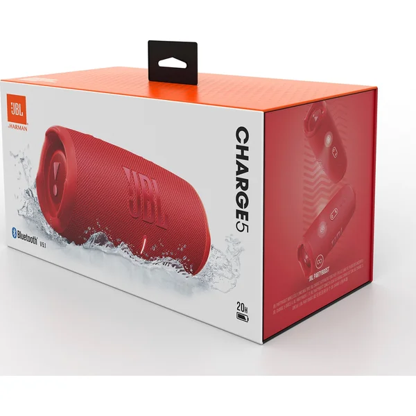 JBL Charge 5 červený - Reproduktory - Obrázek HN4EF00101