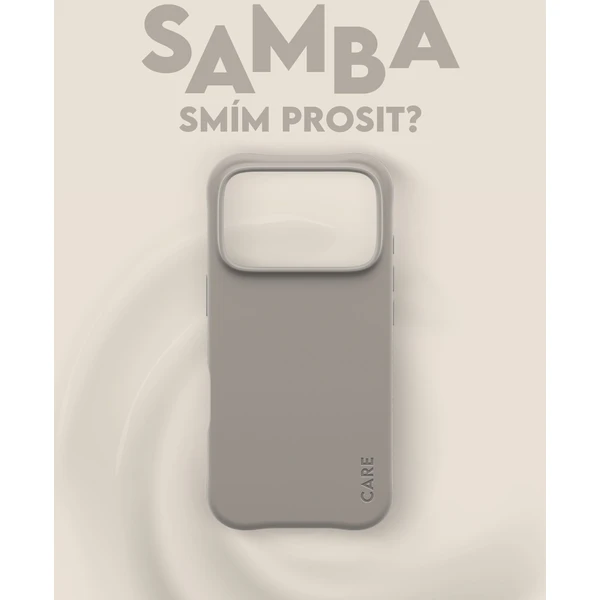 PanzerGlass® CARE Samba kryt s MagSafe Apple iPhone 17 Pro Vanilla - Pouzdra - Obrázek HNDH000K01
