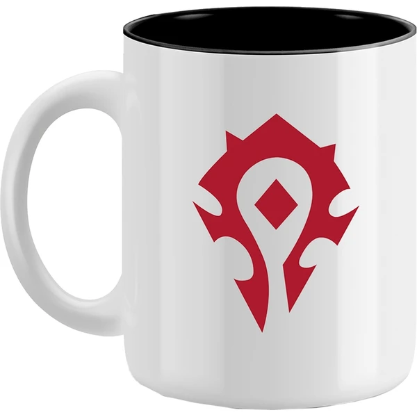 Keramický hrnek World of Warcraft Horda - bílý 330 ml (dárkové balení) - Hrnky - Obrázek HNGG000K01