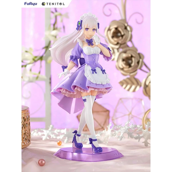 Soška Furyu Re:ZERO Starting Life in Another World Tenitol - Maid Emilia 28 cm  - Sochy a sošky - Obrázek HNUE000L01