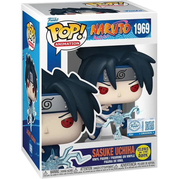 Funko POP! #1969 Animation: Naruto - Sasuke Uchiha (Special) (GITD) - Funko POP! - Obrázek HO2F000K01