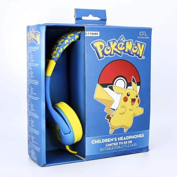 OTL dětská náhlavní sluchátka s motivem Pikachu modré - Sluchátka - Obrázek HQHB300401