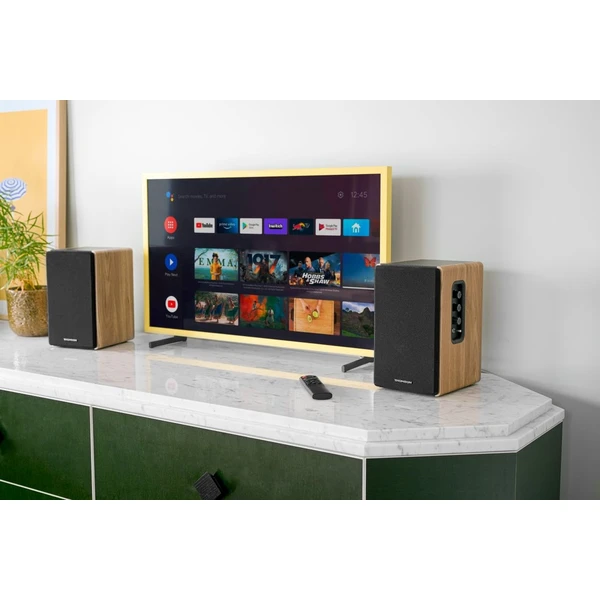 Thomson WS902DUO Bluetooth reproduktory hnědé - Reproduktory - Obrázek HQWL000K01