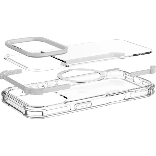 Cubenest MagPro Strong Guard MagSafe kryt iPhone 17 Pro bílý - Pouzdra - Obrázek HRBK000K01