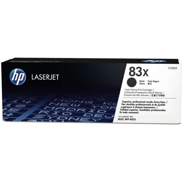 HP CF283X č. 83X Černá