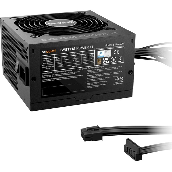 Be quiet! SYSTEM POWER 11 450W - Zdroje - Obrázek HTFL000K01