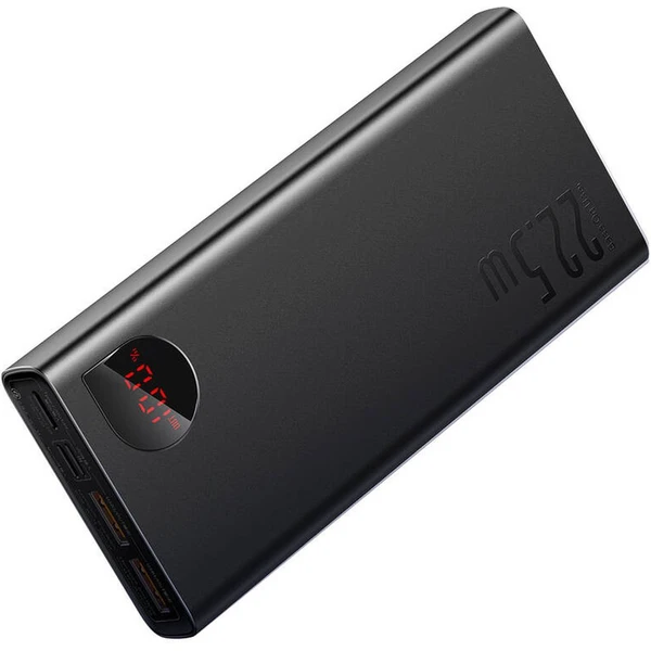 Baseus Adaman Metal 20000mAh, 22,5W černá - Powerbanky - Obrázek HTHL000K01