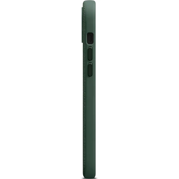 Woolnut MagSafe kožený kryt pro iPhone 15 Plus tmavě zelený - Pouzdra - Obrázek HU00000L01