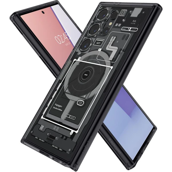 Spigen Ultra Hybrid OneTap Metal Ring MagFit kryt Samsung Galaxy S24 Ultra zero one - Pouzdra - Obrázek HU91000P01