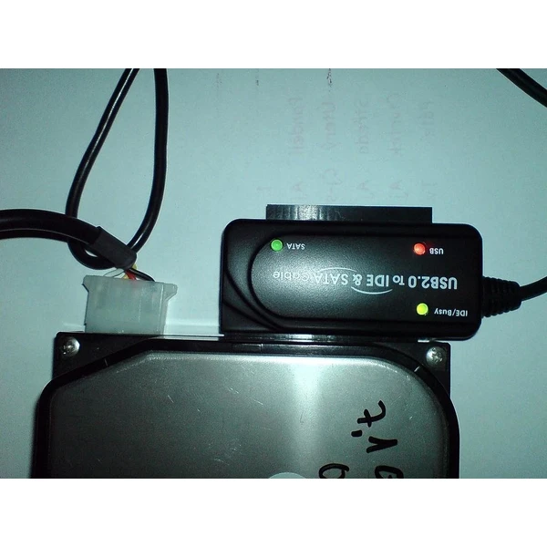 PremiumCord konvertor USB 2.0 - IDE + SATA - Externí boxy - Obrázek HUTU000501
