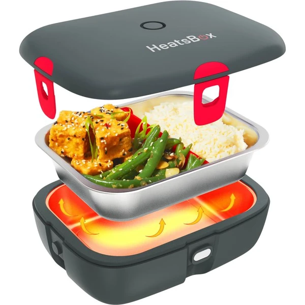 Faitron HeatsBox DRIVE chytrý ohřívací obědový box do auta šedý - Domácí spotřebiče - Obrázek HV2H000K01