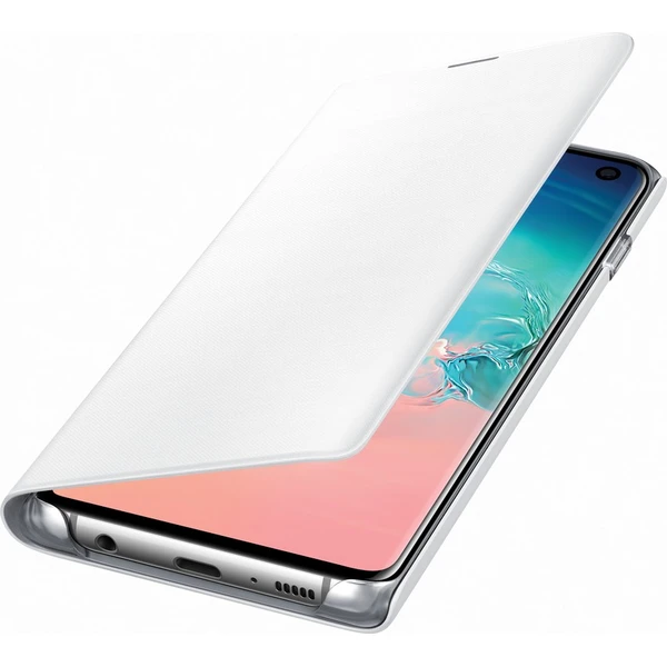 Samsung LED View Cover pouzdro Samsung Galaxy S10 (EF-NG973PWEGWW) bílé - Pouzdra - Obrázek HVC2000301